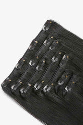 20" 120g Clip-in Hair Extensions Indian Human Hair - Shah S. Sahota